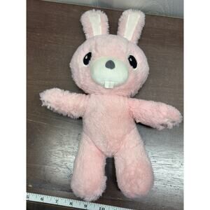 Ikea Aftonsparv 11” Rabbit Soft Toy Plush Pink Rare Retired NO ASTRONAUT SUIT